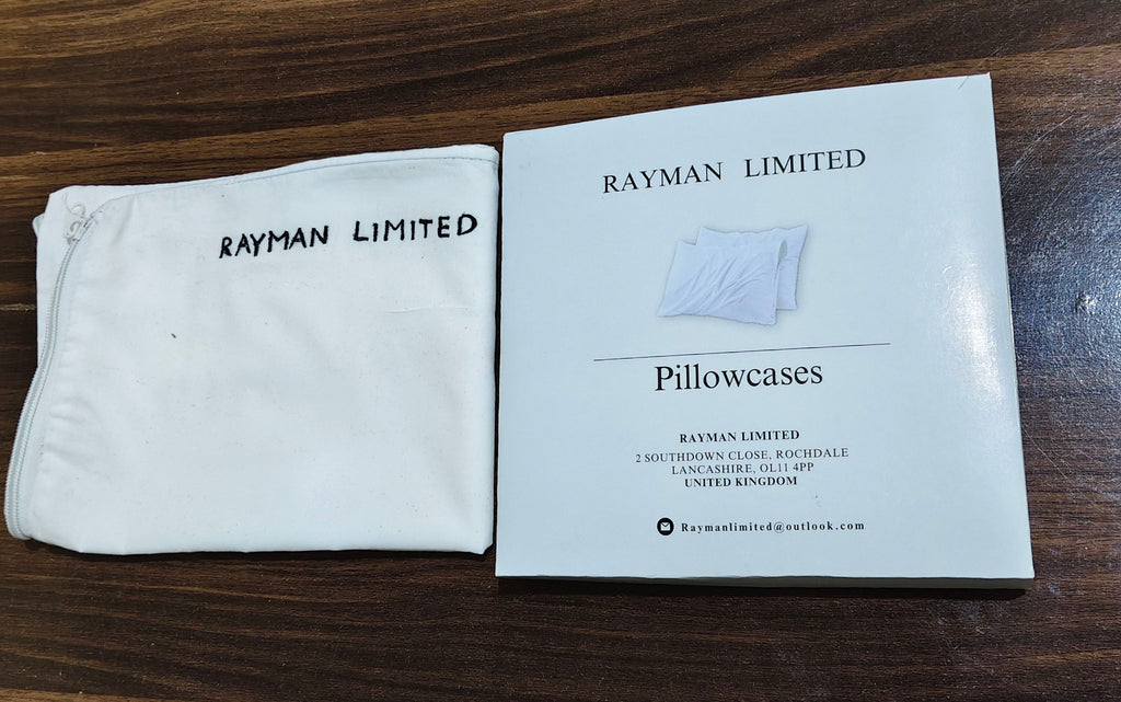 RAYMAN LIMITED Luxury Pillowcase Set – Smooth, Durable, Hotel Quality