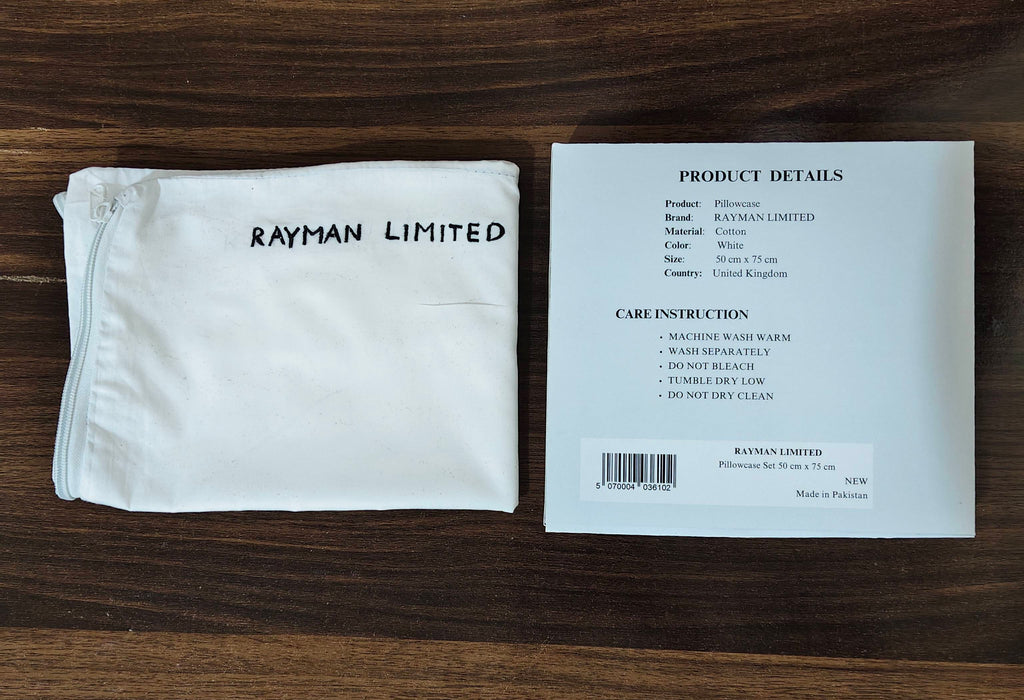 RAYMAN LIMITED Luxury Pillowcase Set – Smooth, Durable, Hotel Quality