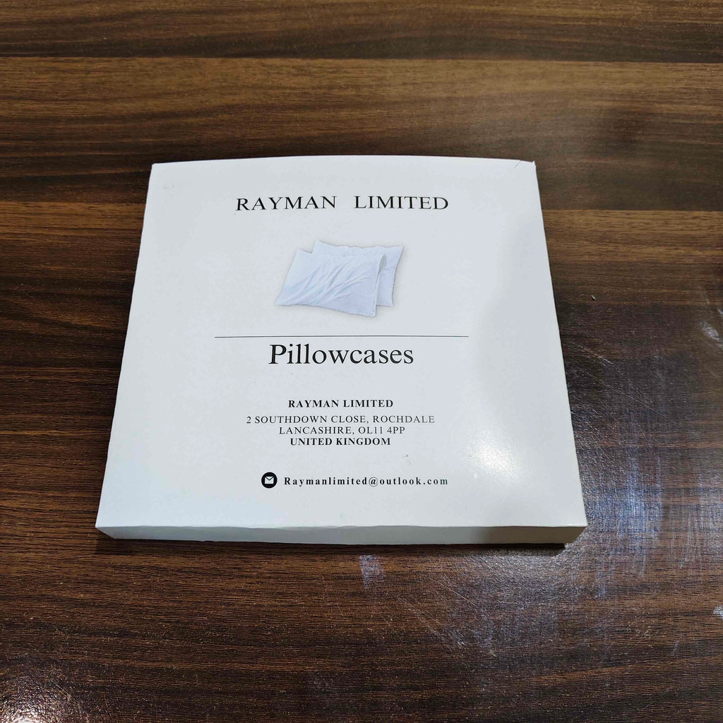 RAYMAN LIMITED Luxury Pillowcase Set – Smooth, Durable, Hotel Quality