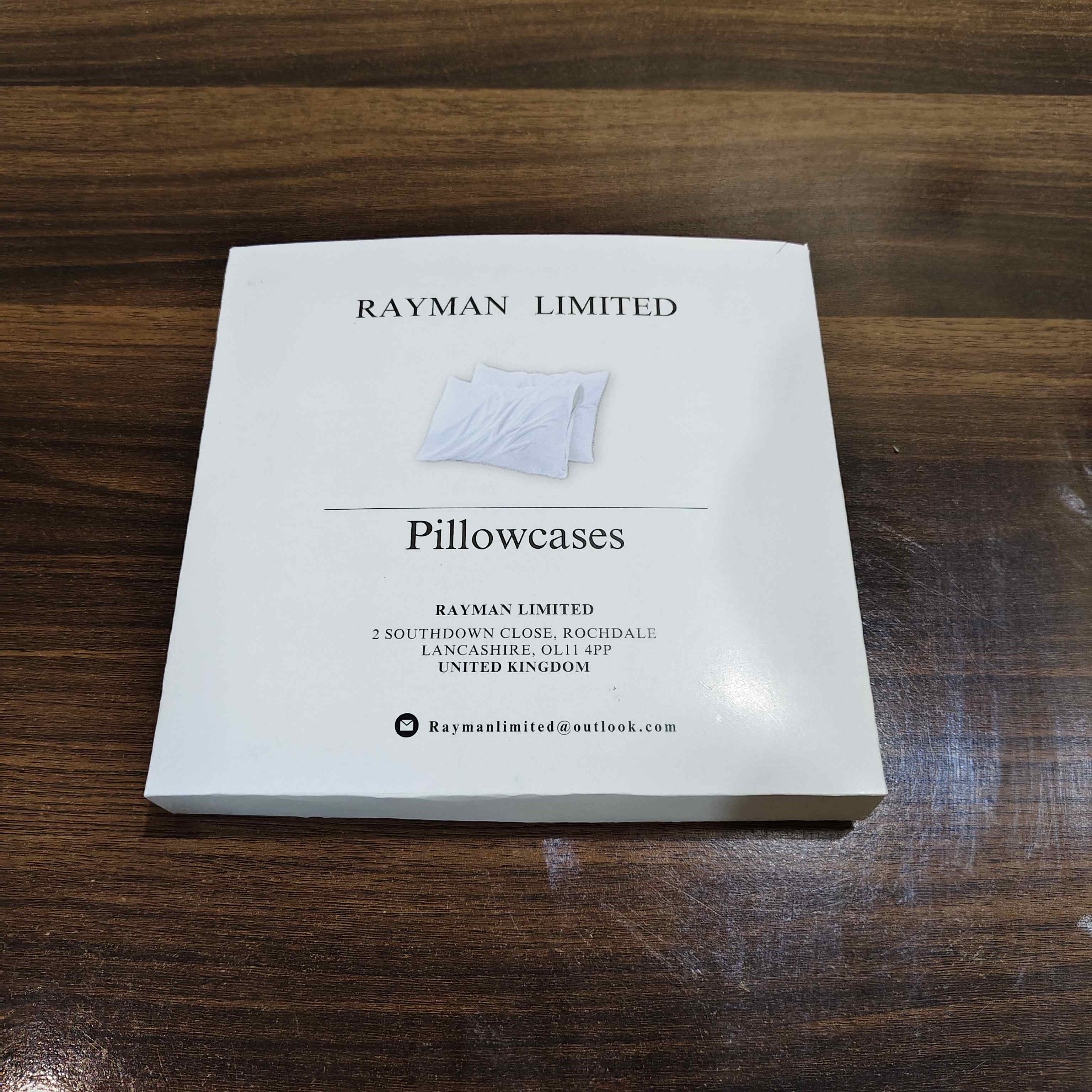 RAYMAN LIMITED Luxury Pillowcase Set – Smooth, Durable, Hotel Quality